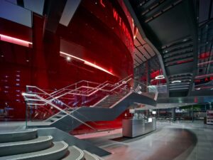 Lobby of the Margot and Bill Winspear Opera House