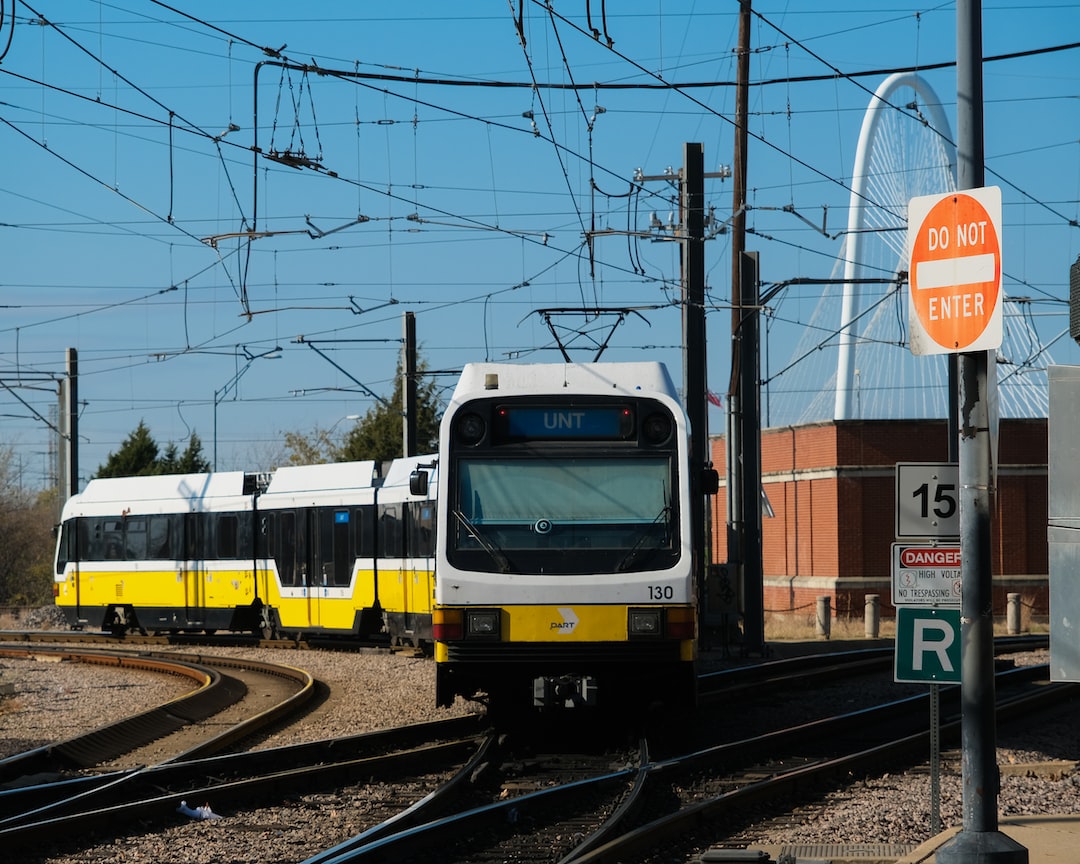 a train on the railway tracks 1