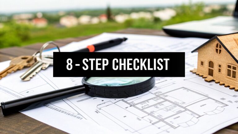 8-Step Real Estate Due Diligence Checklist for Dallas (2025)
