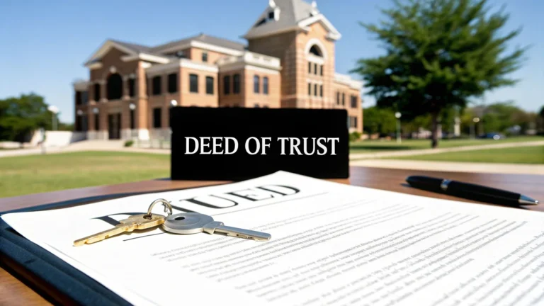 What Is a Deed of Trust in Dallas Real Estate?