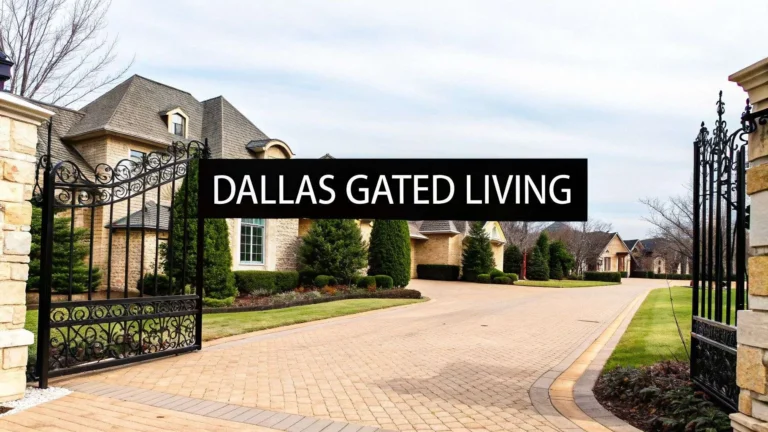 gated communities in dallas texas: Luxury living & security