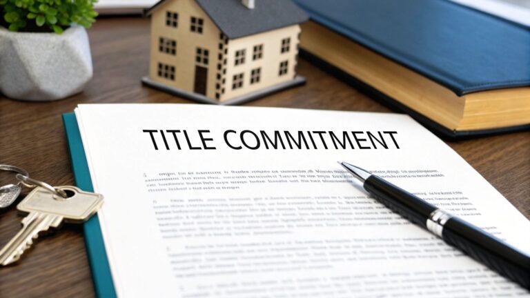 What Is a Title Commitment? Dallas Buyer Guide (Plain English)