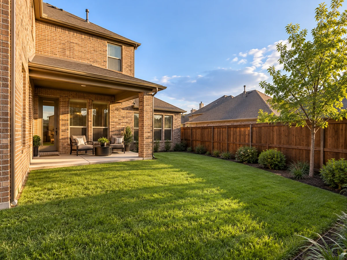 Architectural illustration of a outdoor inspired by Ashington in Farmers Branch