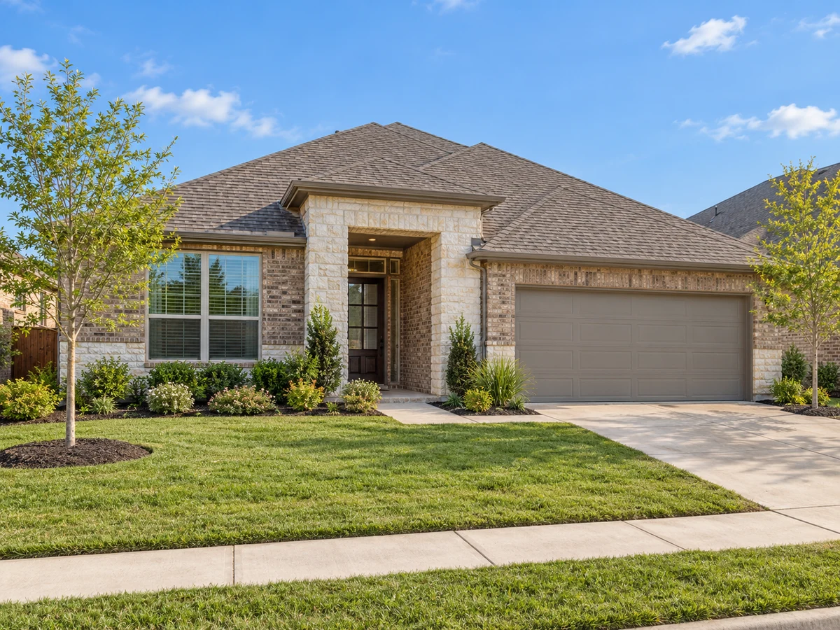 Architectural illustration of exterior features inspired by Auburn Hills in McKinney