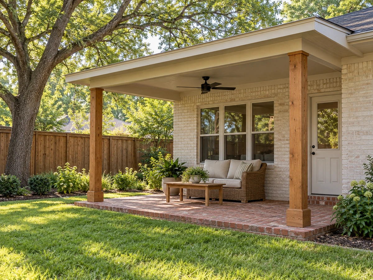 Berkshire Dallas outdoor living space