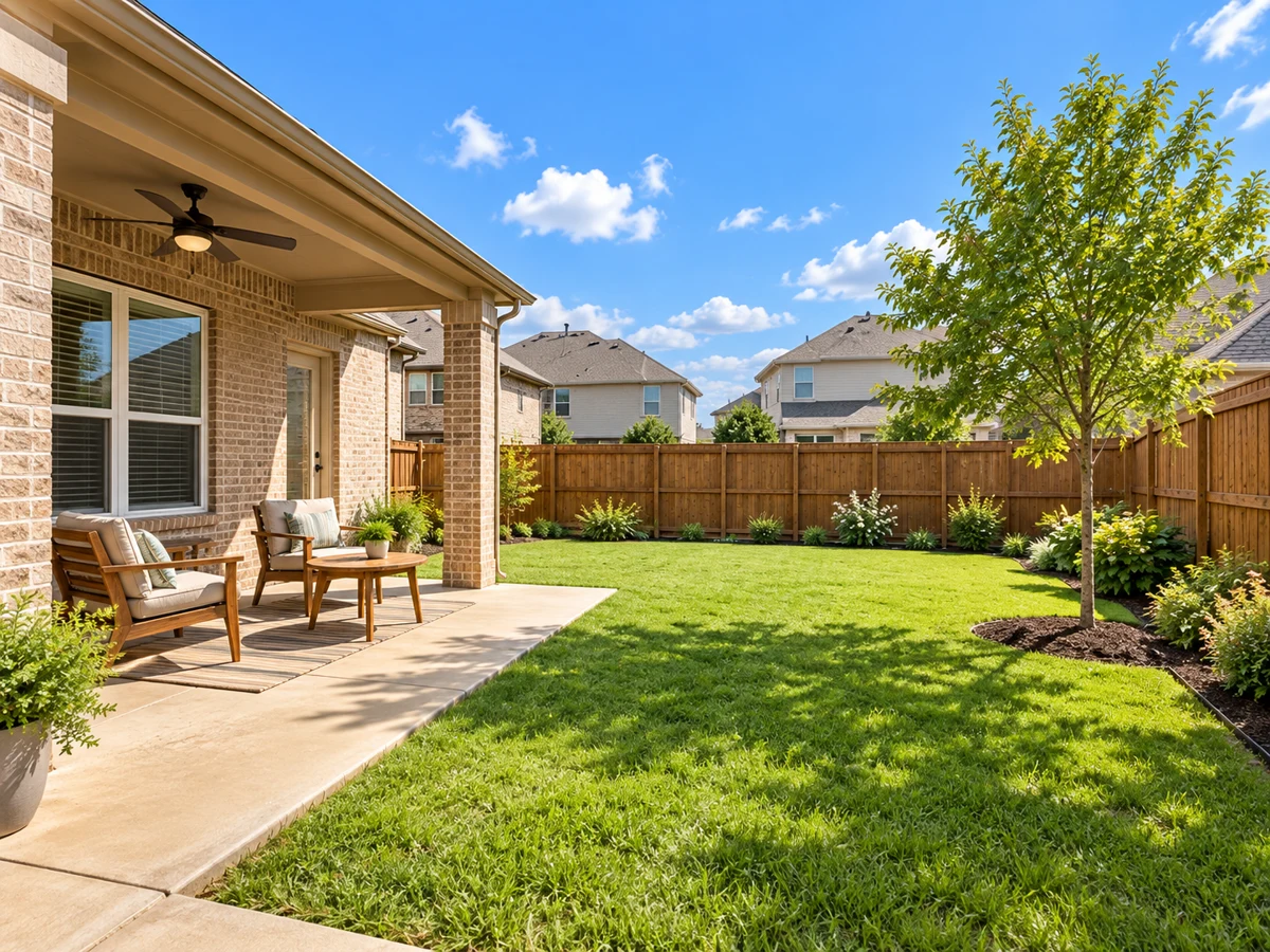 Architectural illustration of a outdoor inspired by Brighton in Farmers Branch