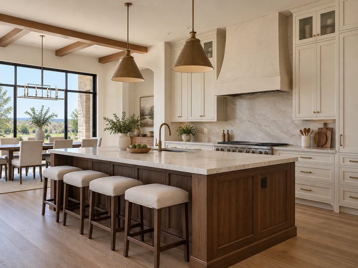 Architectural illustration of interior features inspired by Cliffs Of Gleneagles in Plano