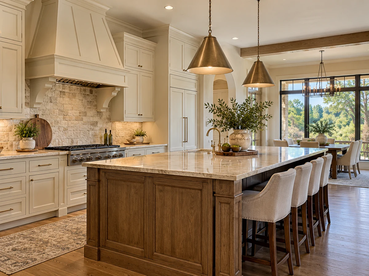 Architectural illustration of interior features inspired by Country Ridge in Melissa