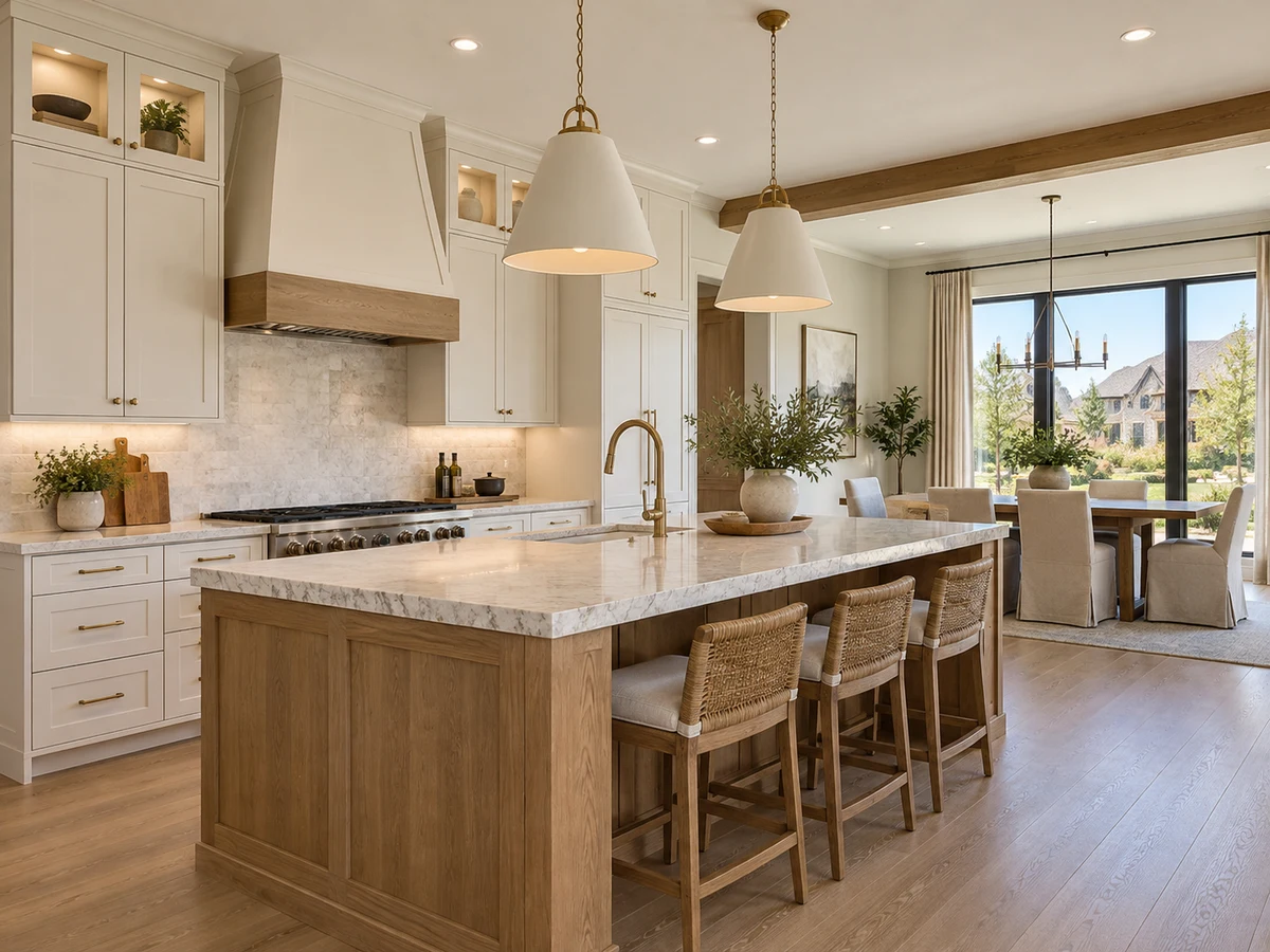 Architectural illustration of interior features inspired by Crestview At Prosper in Prosper