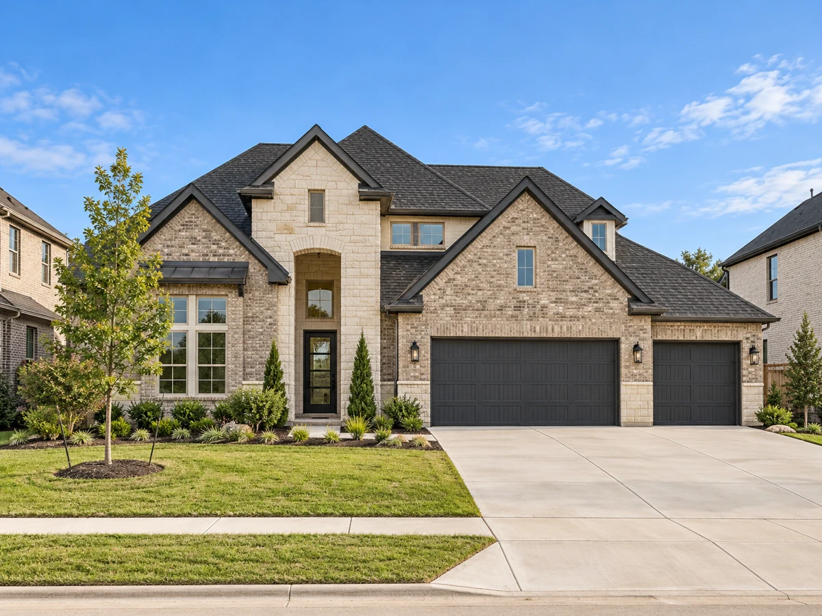 Architectural illustration of a exterior inspired by Cross Creek Meadows in Celina