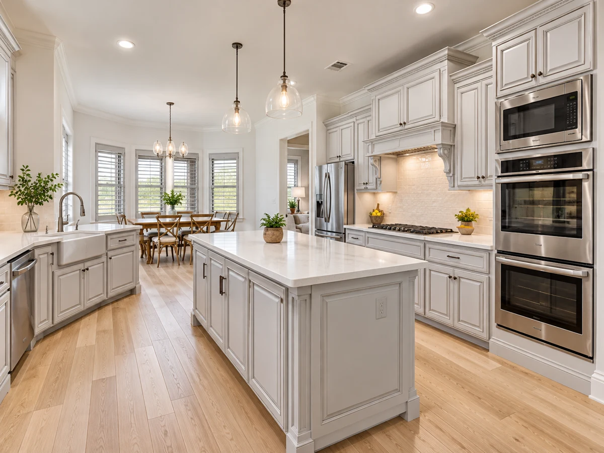 Architectural illustration of a interior inspired by DC Ranch in Celina