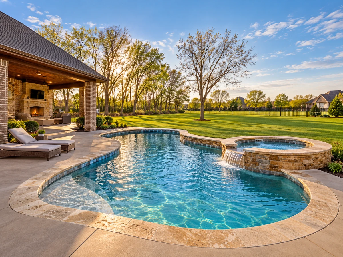 Architectural illustration of a outdoor inspired by DC Ranch in Celina