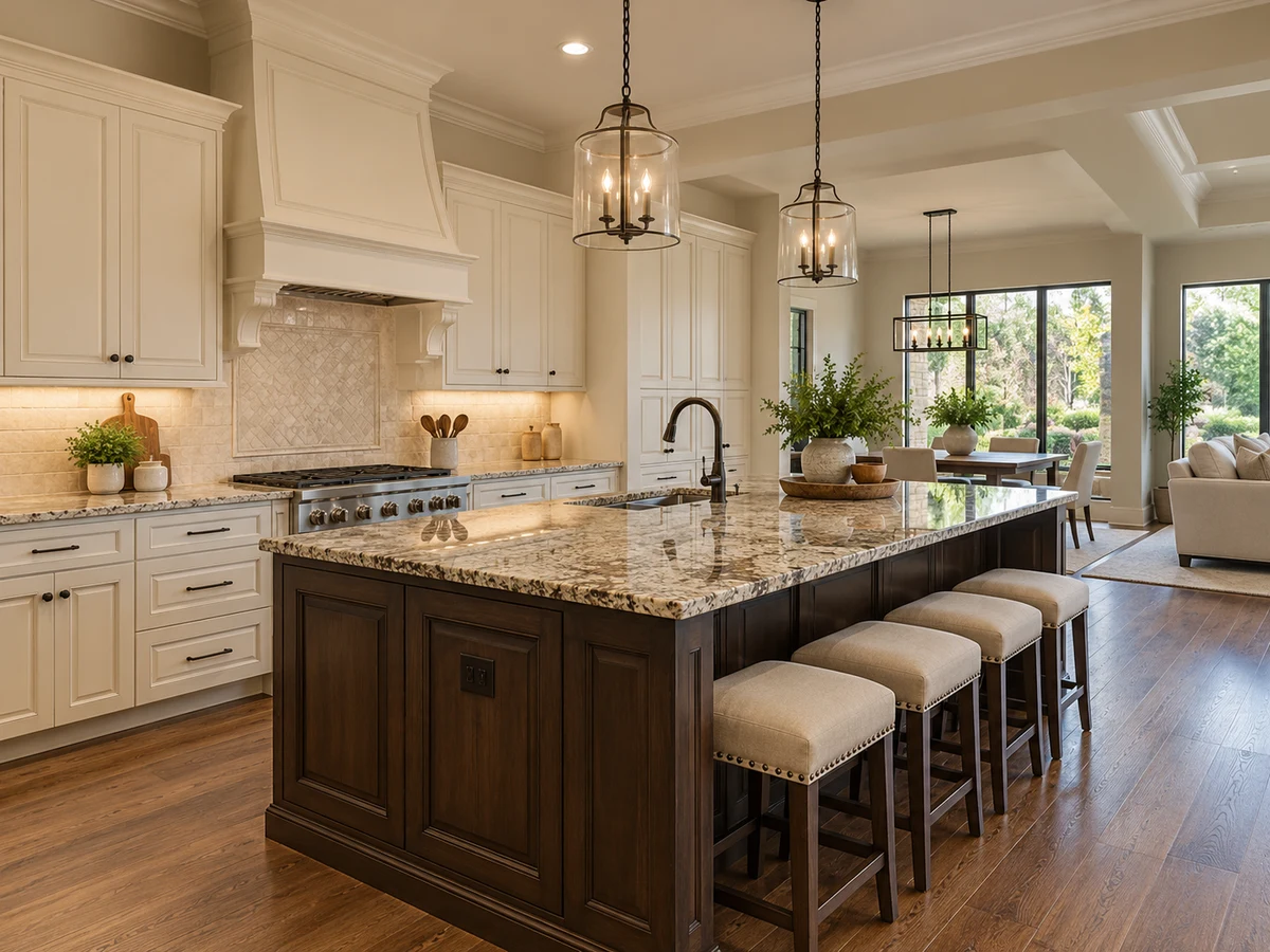 Architectural illustration of interior features inspired by Estates Of Forest Creek in Plano