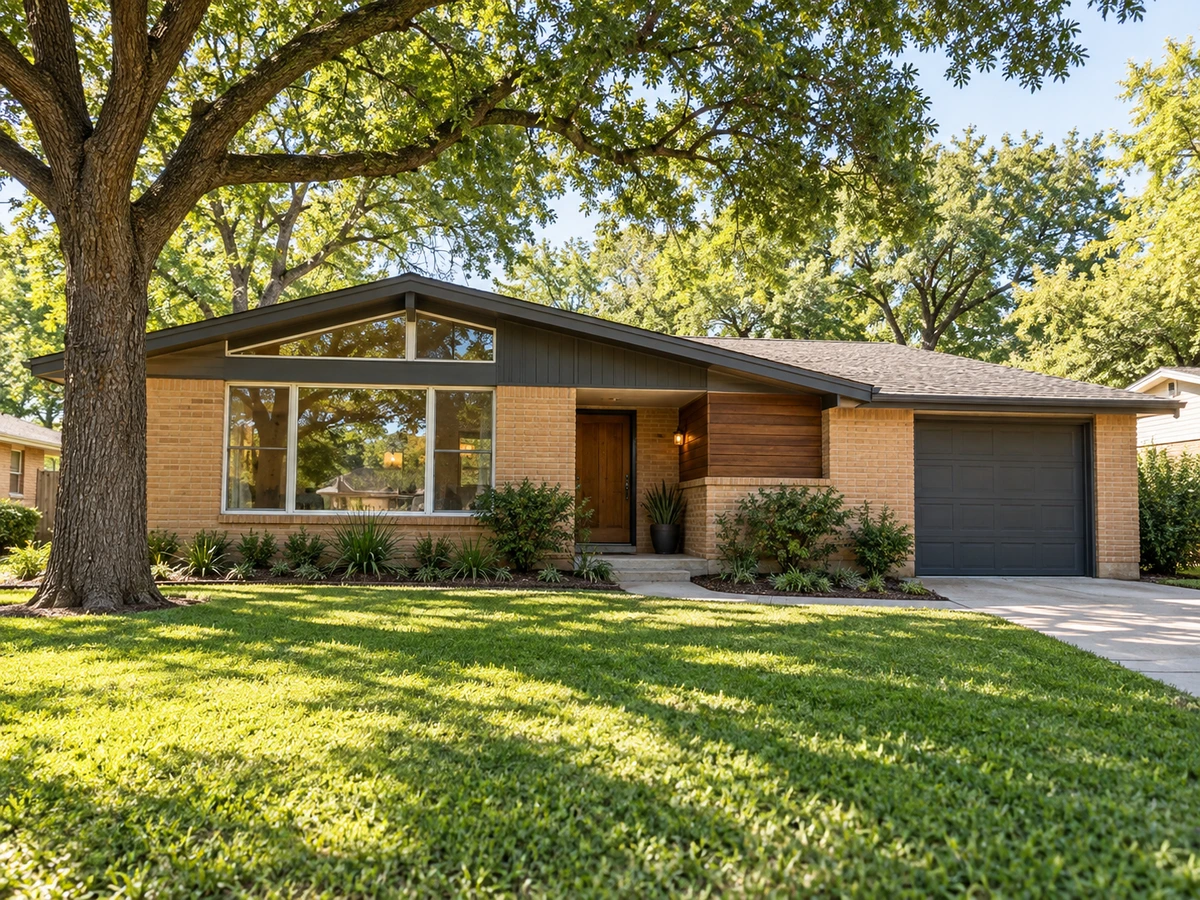 Fisher Road Heights Dallas residential exterior