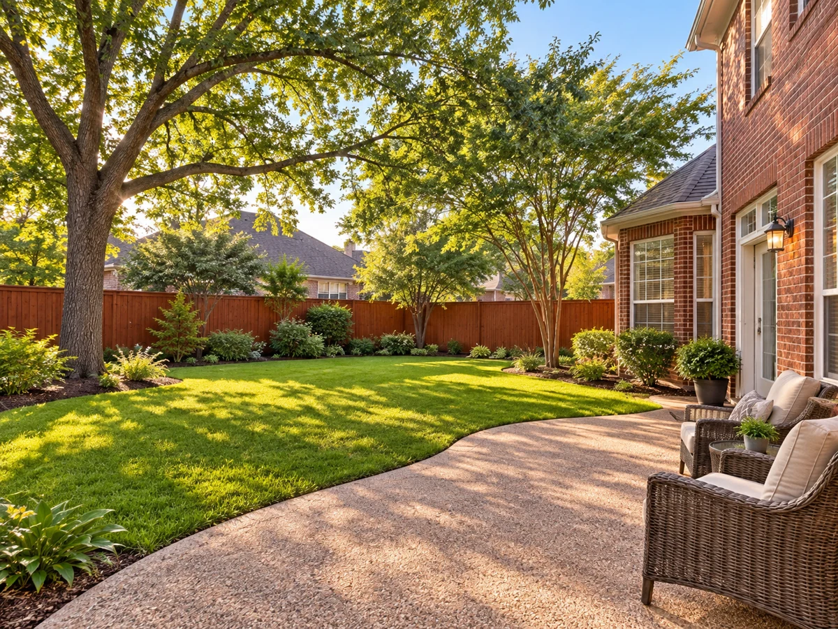 Architectural illustration of a outdoor inspired by Gibbs Station in Coppell