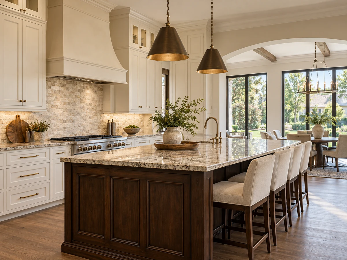 Architectural illustration of interior features inspired by Haversham in Plano