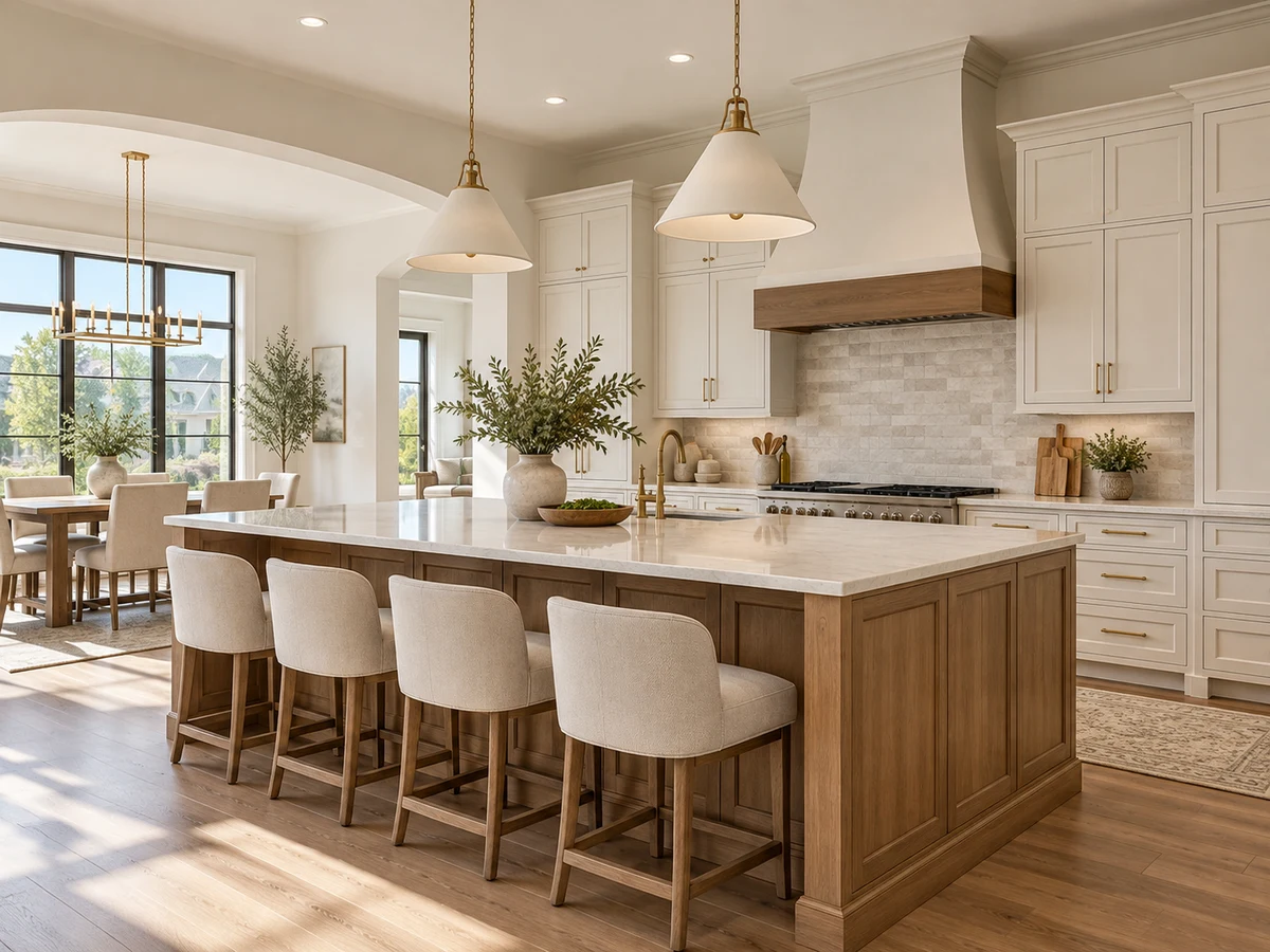Architectural illustration of interior features inspired by Heritage Park in Sachse