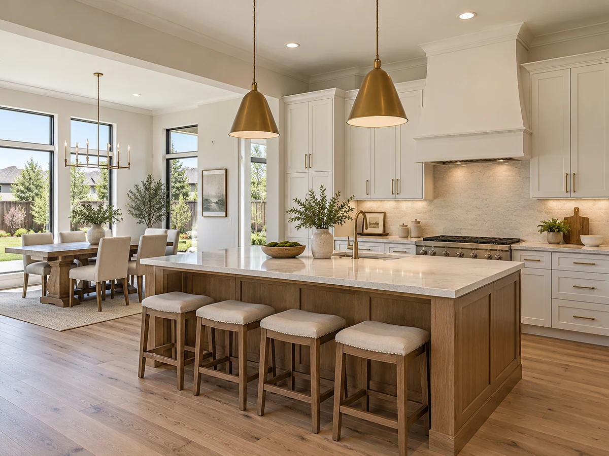 Architectural illustration of interior features inspired by Jackson Mdws in Sachse