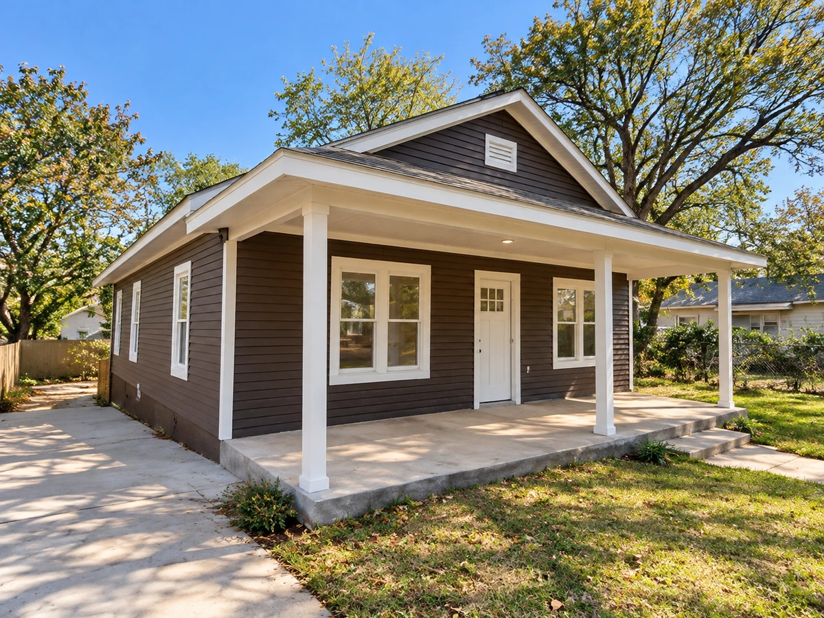 Lake Cliff Dallas residential exterior