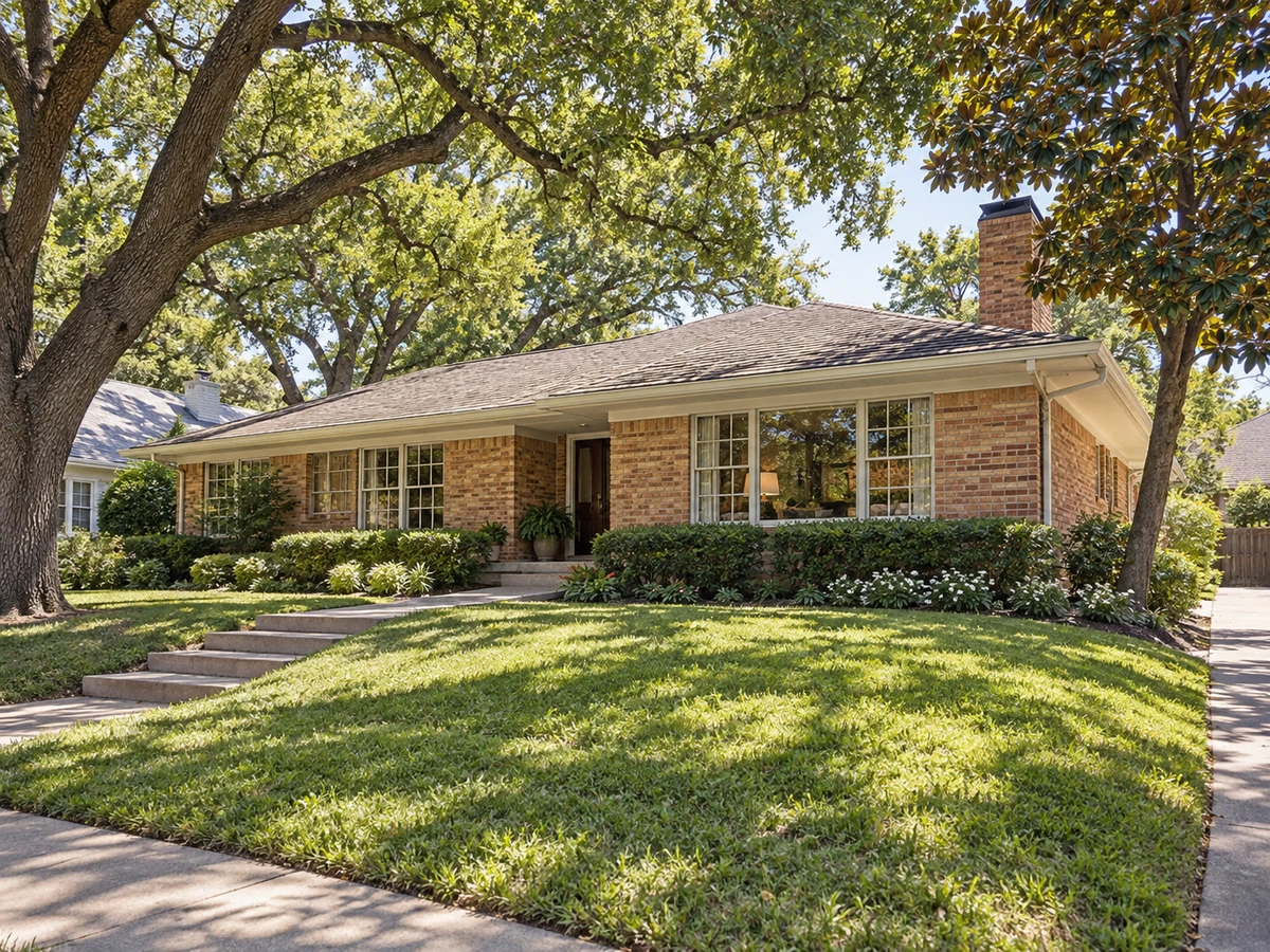Lakewood Dallas residential exterior