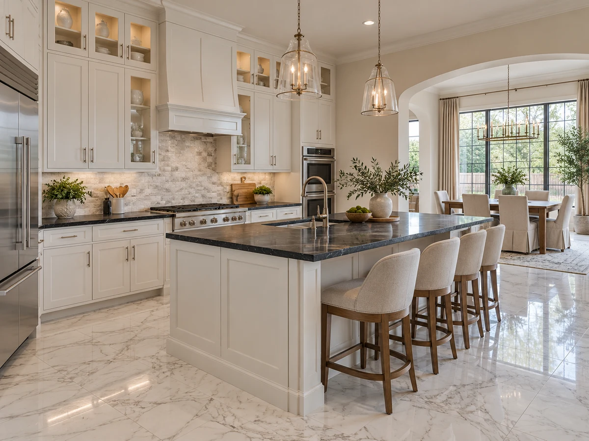Architectural illustration of interior features inspired by Lexington in Frisco