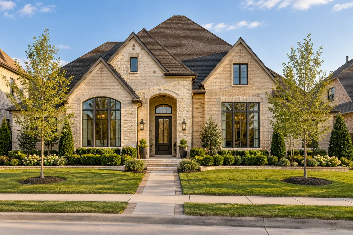 Residential imagery from the Montgomery Farm Estates guide