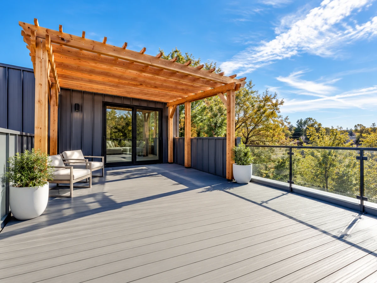 Northern Heights Dallas outdoor living space