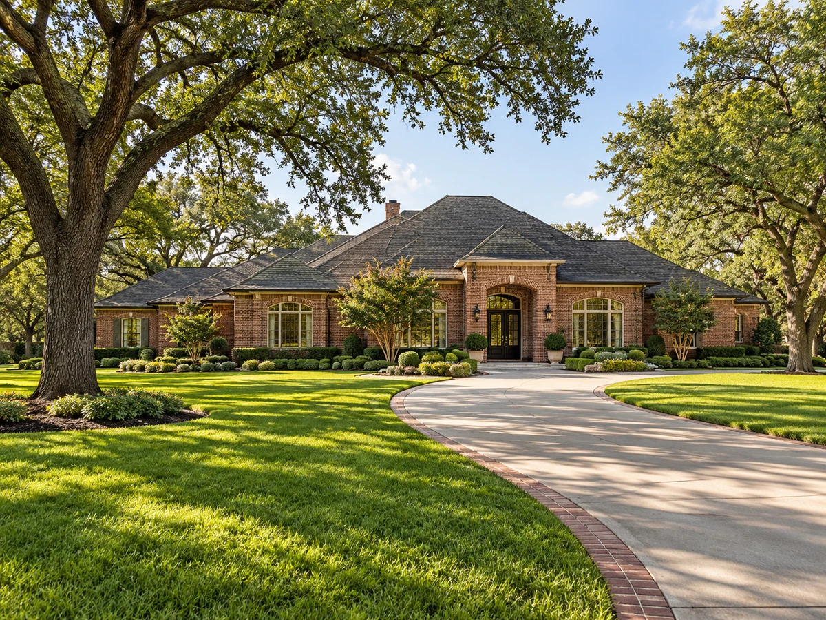 Architectural illustration of exterior features inspired by Parker Lake Estates in Parker