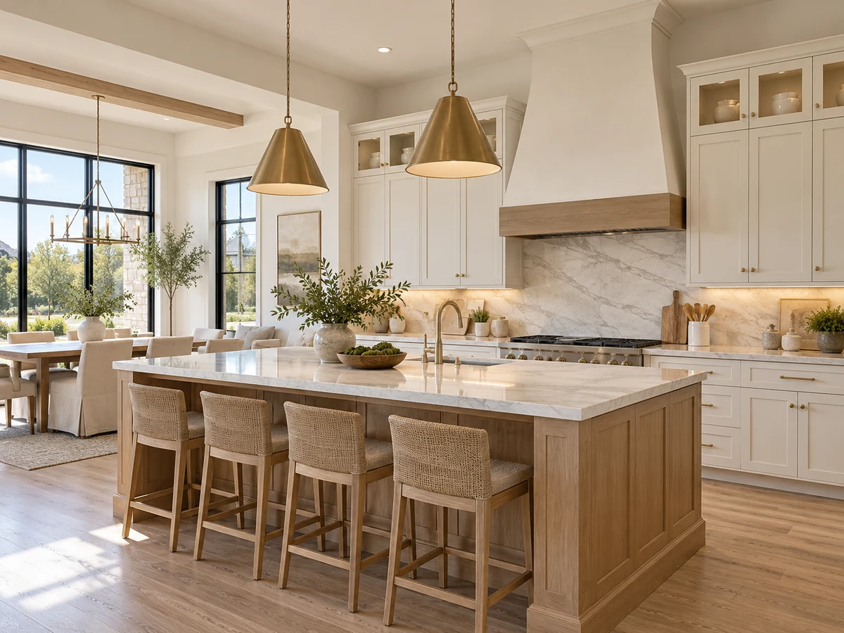 Architectural illustration of interior features inspired by Parkside in Prosper