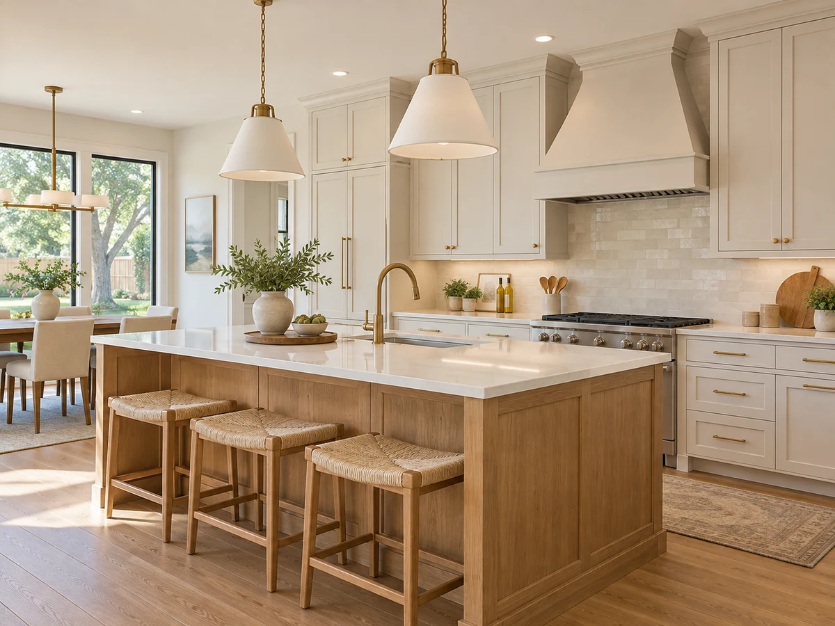 Architectural illustration of interior features inspired by Prairie Creek Meadows in Richardson