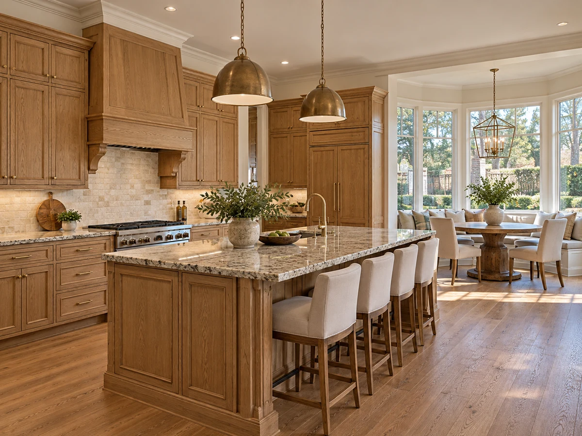 Architectural illustration of interior features inspired by Preston Hollow Addition in Plano