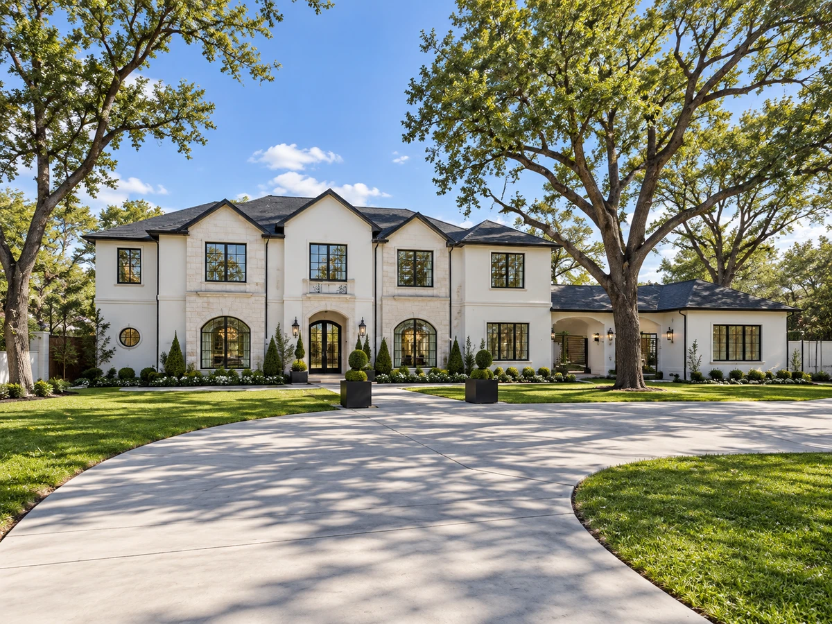 Preston Hollow Dallas residential exterior