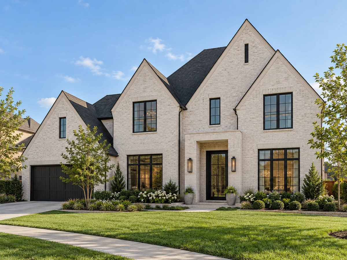 Architectural illustration of exterior features inspired by Star Trail in Prosper