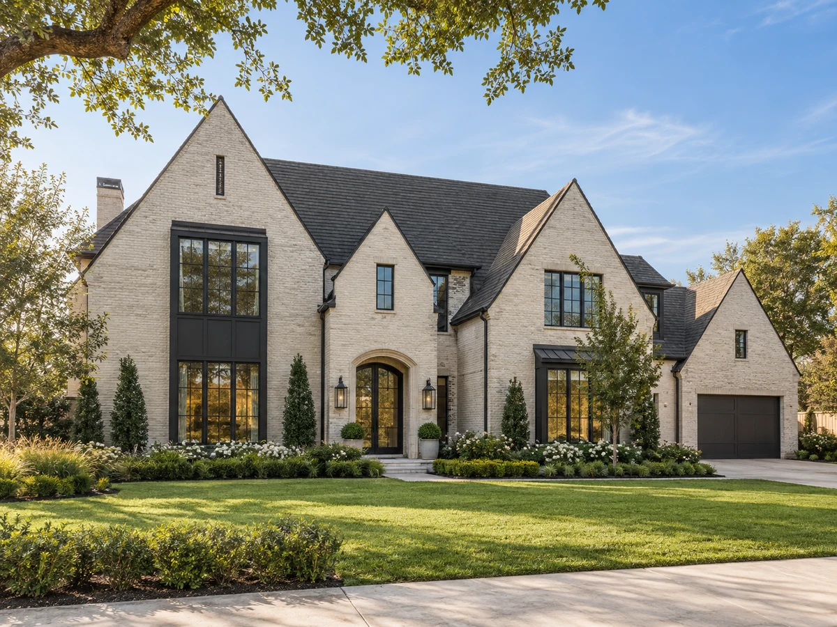Architectural illustration of exterior features inspired by Starview in Prosper