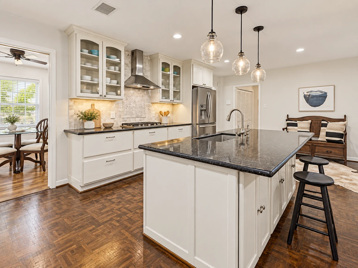 University Terrace Dallas kitchen interior