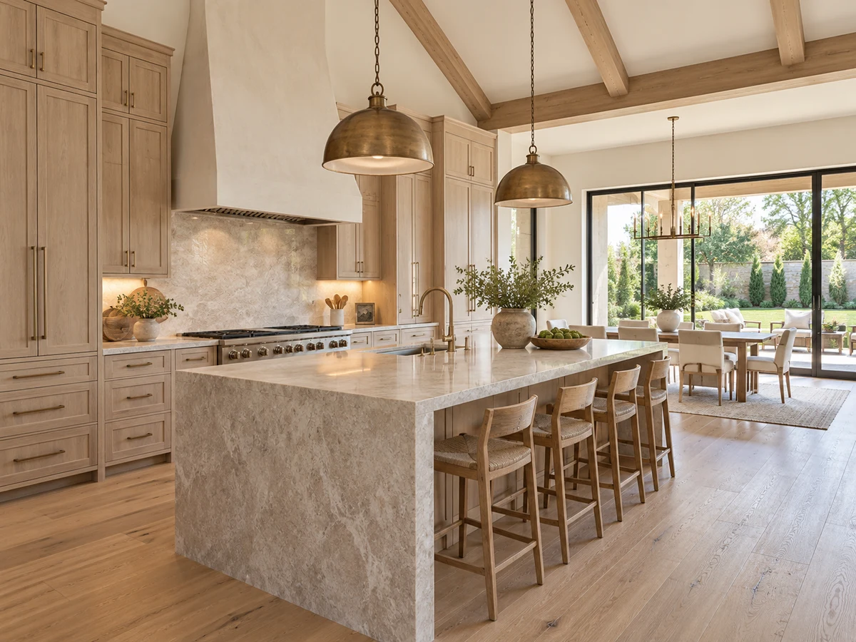 Architectural illustration of interior features inspired by Wellington Point in McKinney