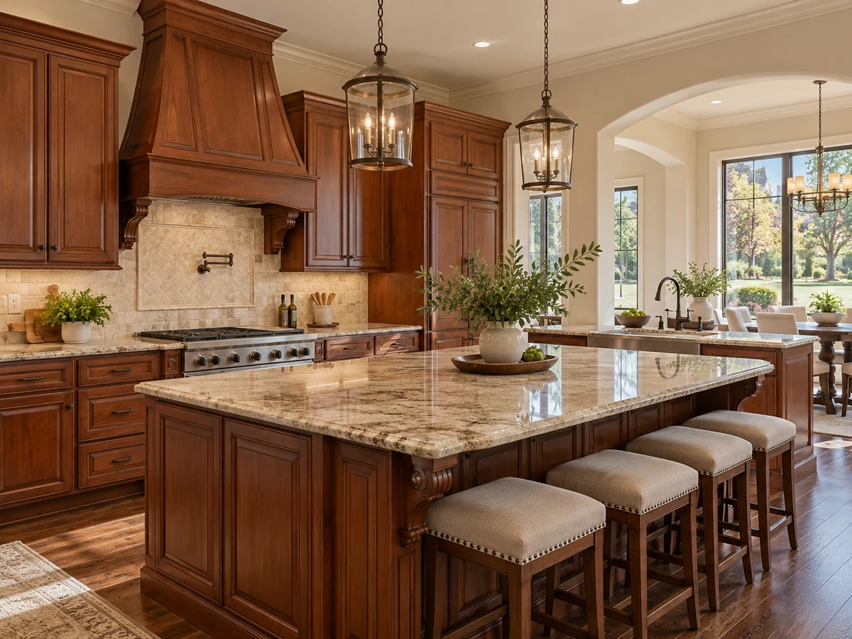 Architectural illustration of interior features inspired by Willow Bend Park in Plano